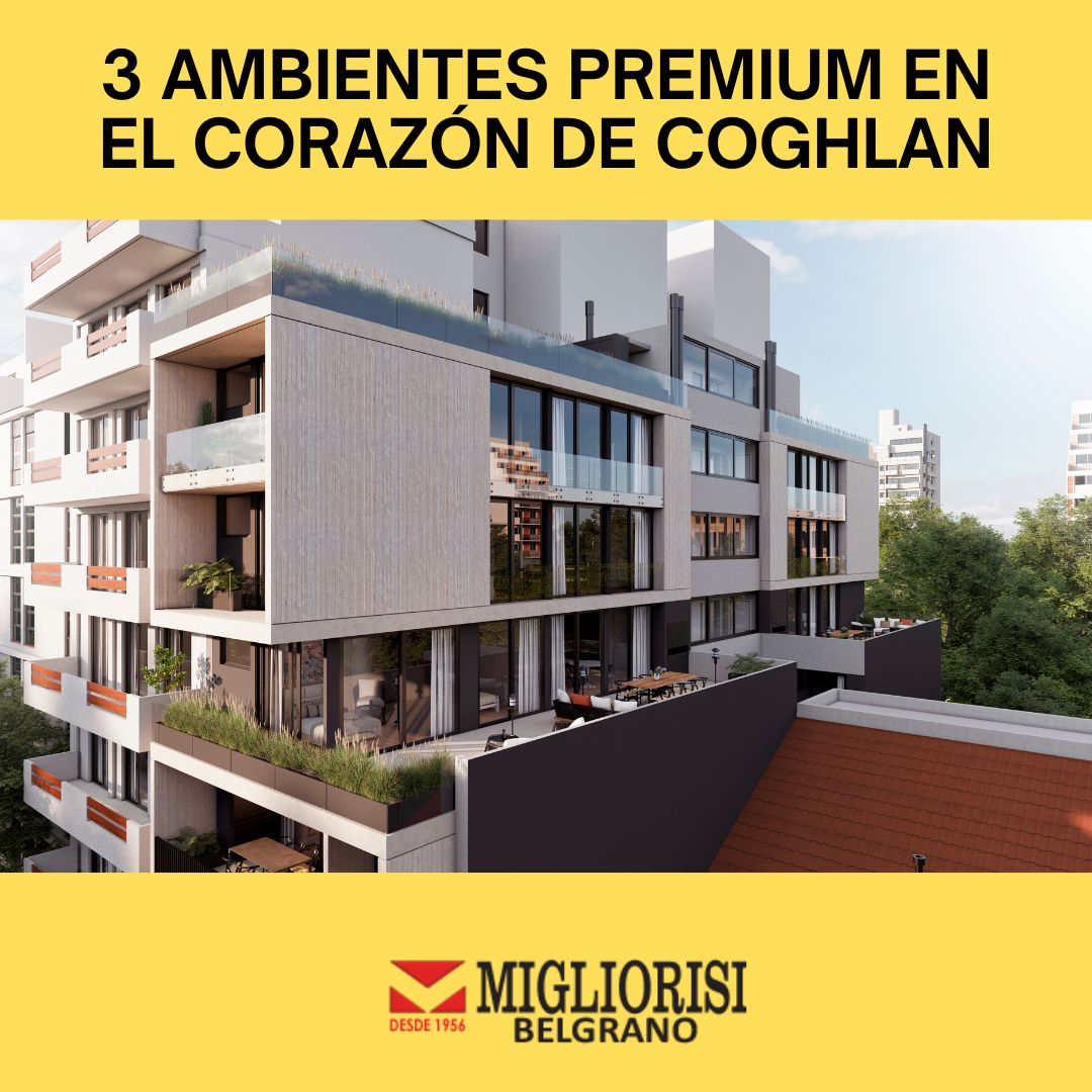 Departamento de 3 ambientes en Venta en Coghlan