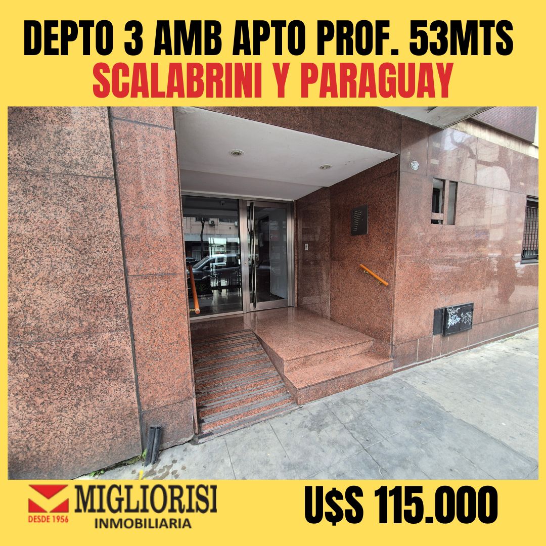 Departamento de 3 ambientes en  Venta en Palermo. SCALABRINI ORTIZ RAUL al 2000. Imagen 1