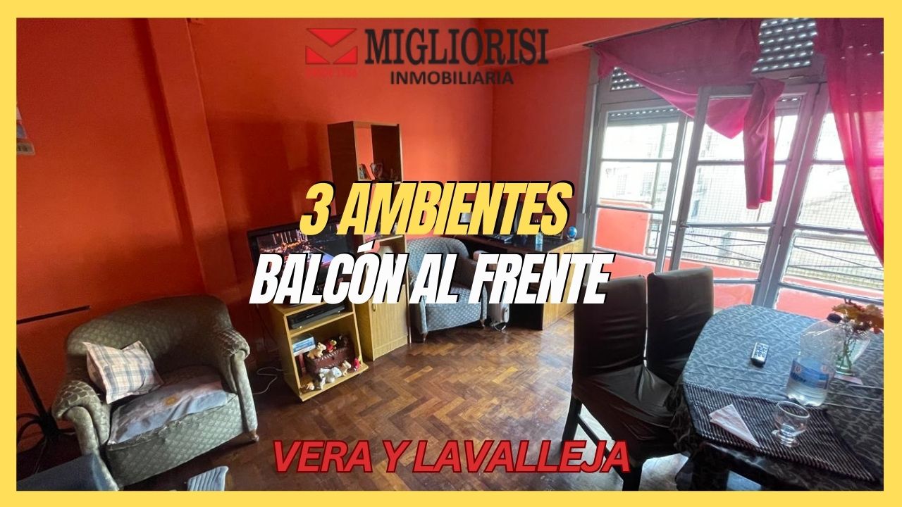 Departamento de 3 ambientes en  Venta en Villa Crespo. VERA al 100. Imagen 1