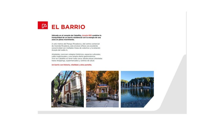 Departamento de 3 ambientes en Venta en Parque centenario