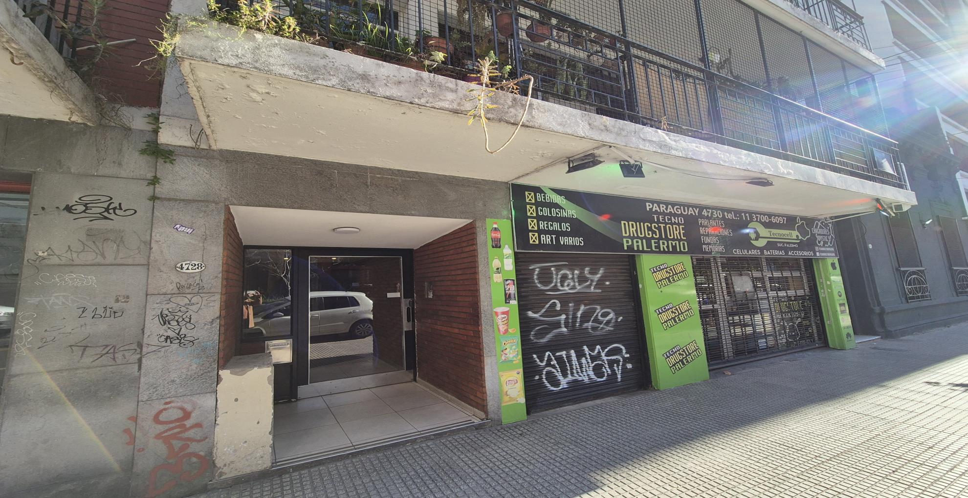 Departamento de 1 ambiente en  Venta en Palermo. PARAGUAY al 4700. Imagen 1