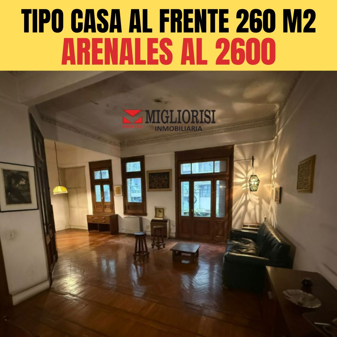 Depto.tipo casa de 5 ambientes en  Venta en Recoleta. ARENALES al 2600. Imagen 1