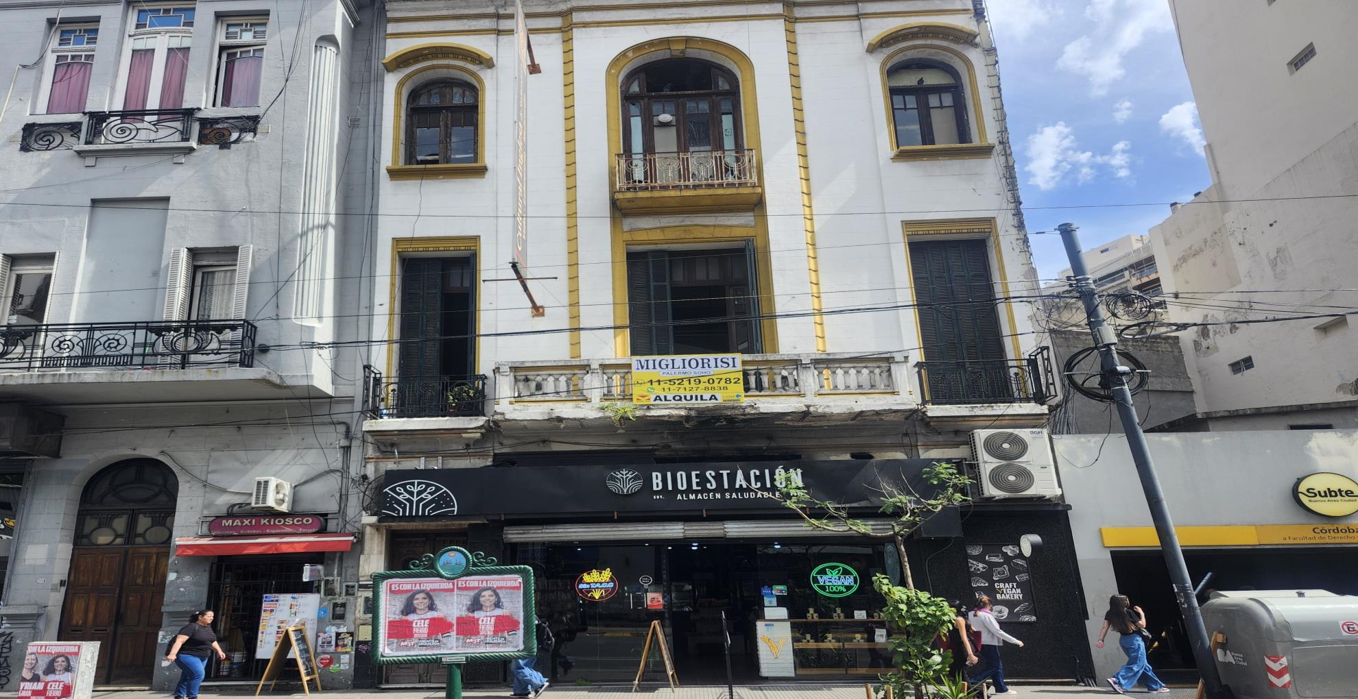 Depto.tipo casa de 8 ambientes en Alquiler en Barrio norte