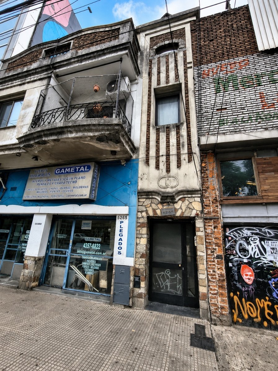 Depto.tipo casa de 4 ambientes en Venta en Villa crespo