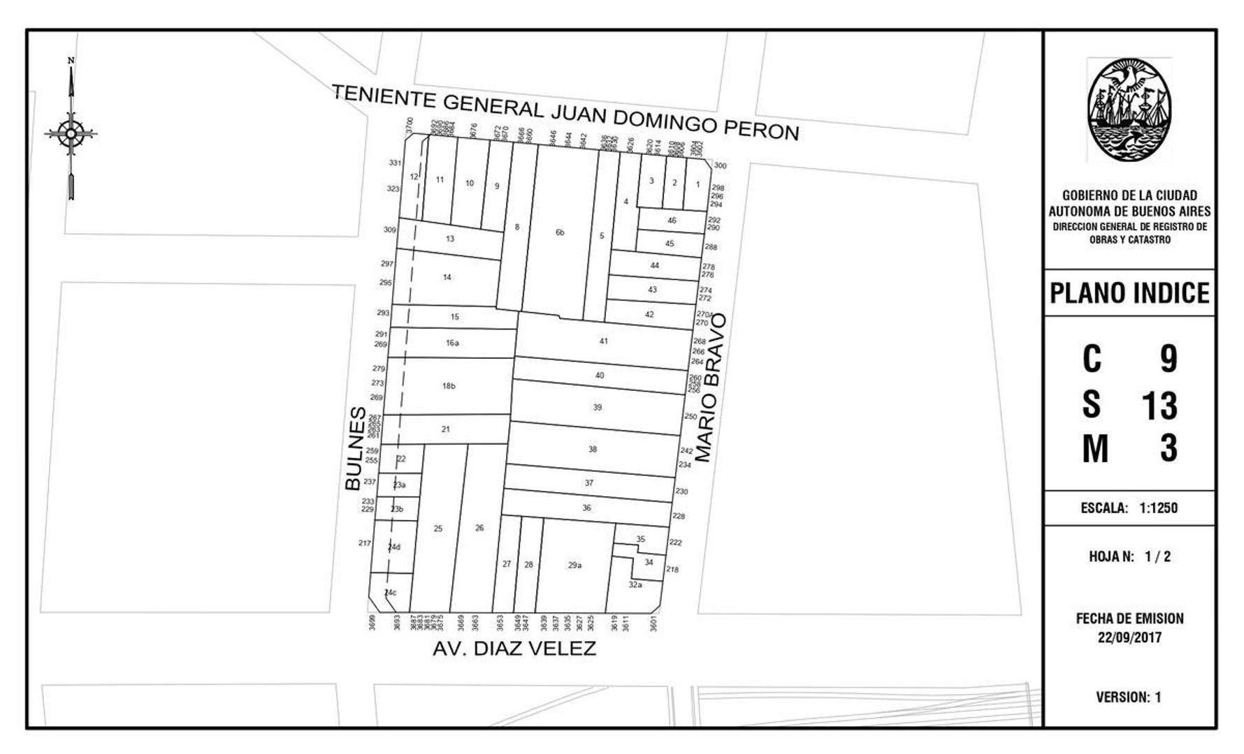 Terreno en Venta en Almagro