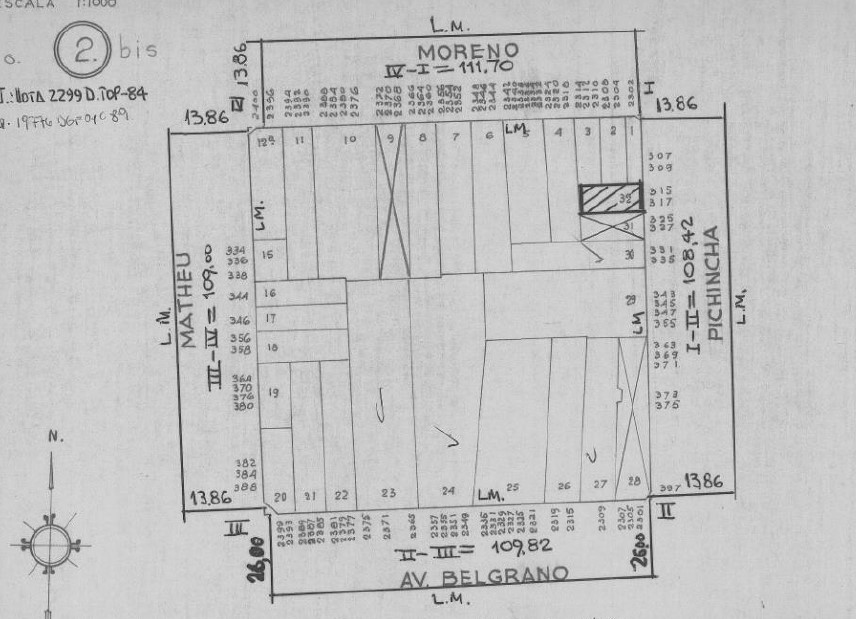 Terreno en Venta en Balvanera