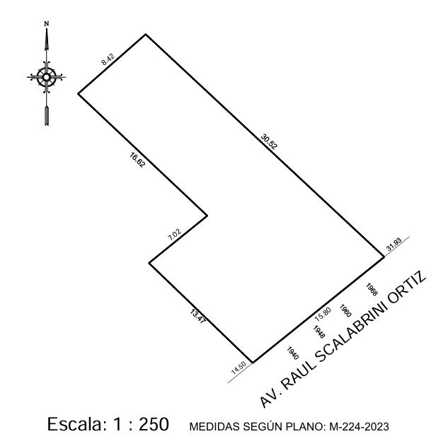 Terreno  Venta en Palermo. SCALABRINI ORTIZ RAUL al 1900. Imagen 1