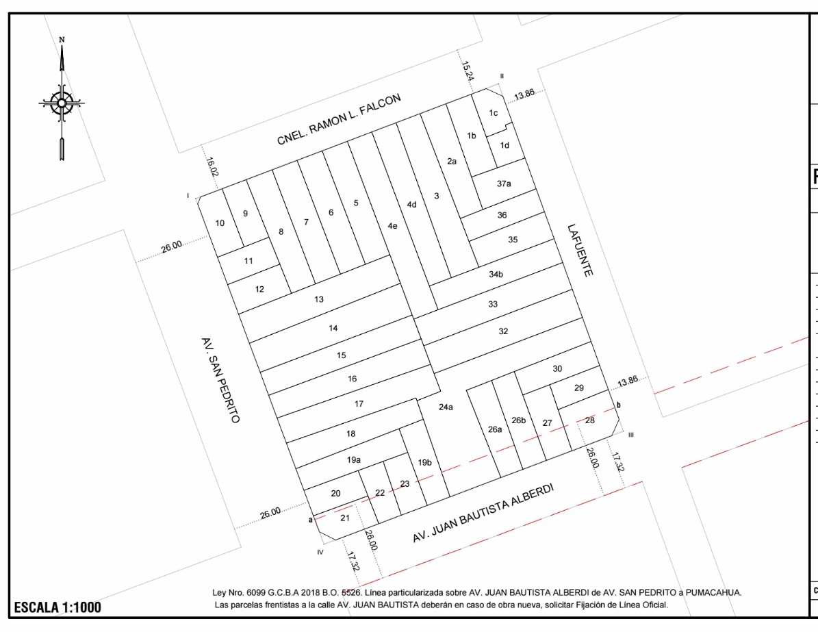 Terreno en Venta en Flores