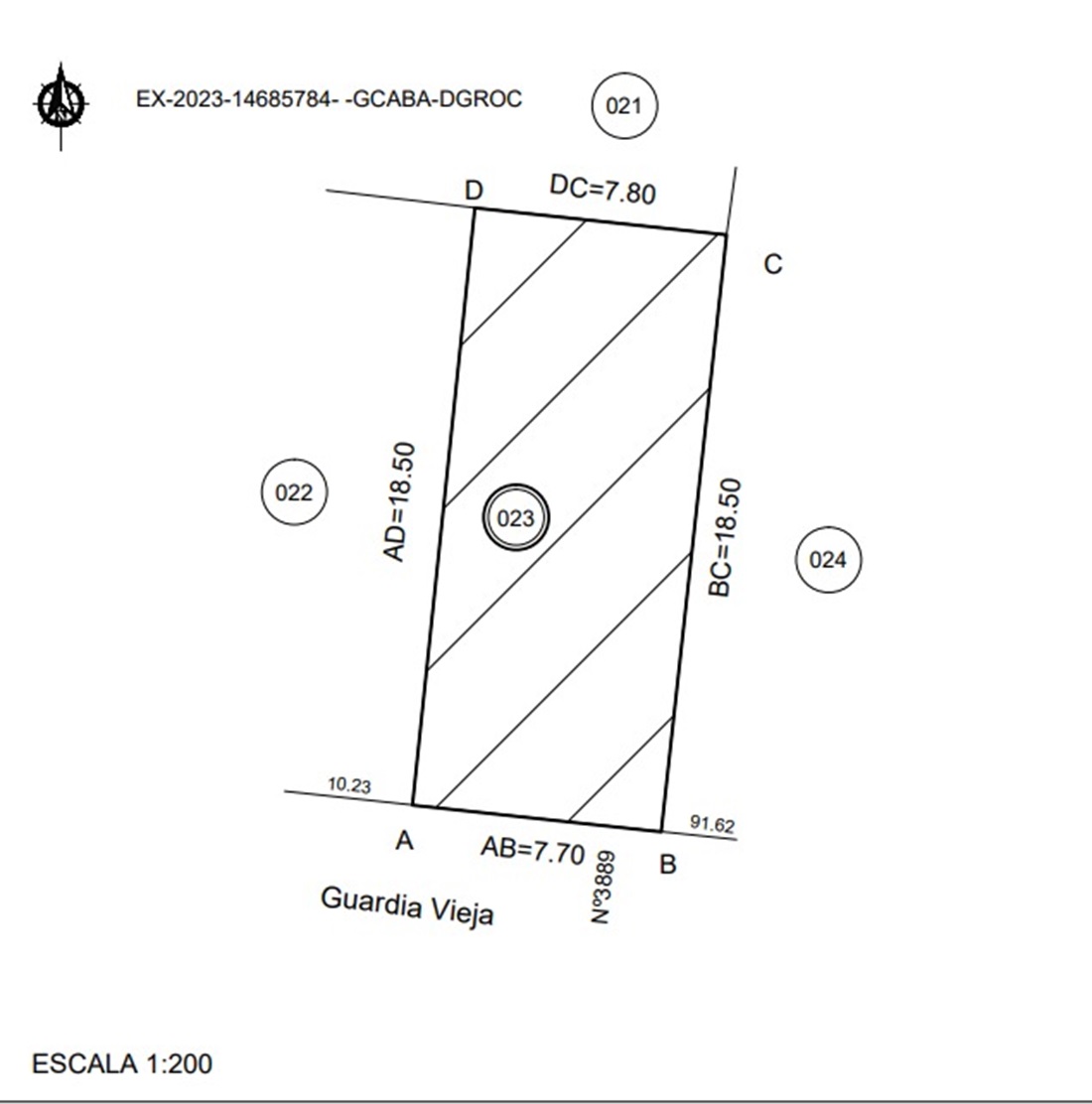 Terreno en Venta en Almagro