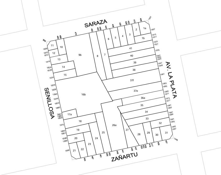 Terreno en Venta en Parque chacabuco