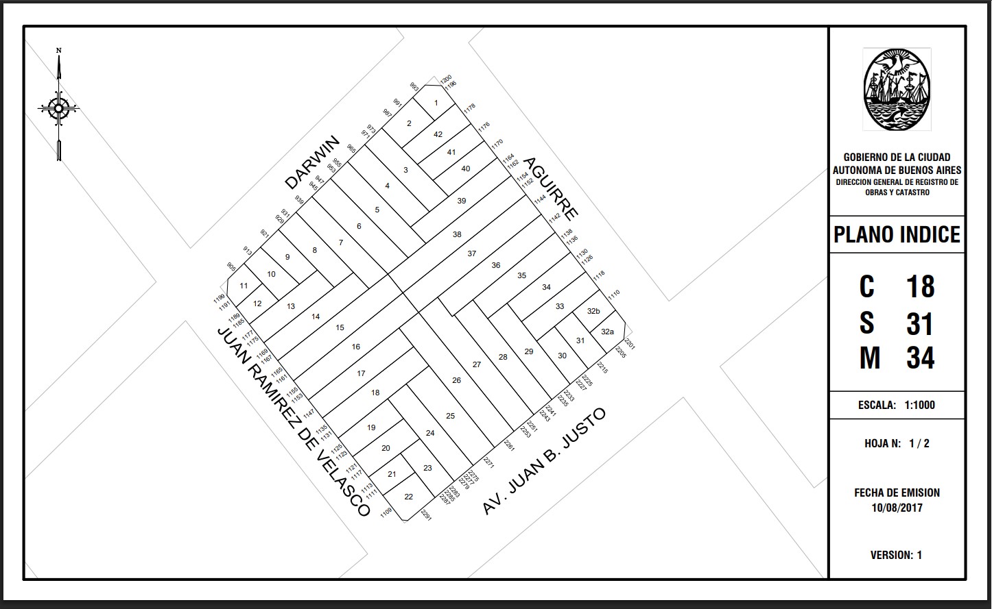 Terreno en Venta en Villa crespo
