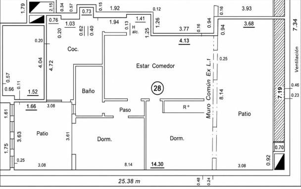Departamento de 3 ambientes en  Venta en Palermo. THAMES al 2400. Imagen 1
