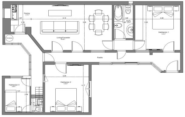 Depto.tipo casa de 4 ambientes en  Venta en Palermo. BILLINGHURST al 900. Imagen 1