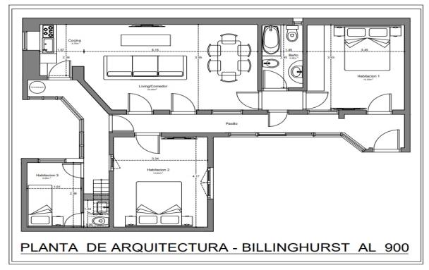 Depto.tipo casa de 4 ambientes en  Venta en Palermo. BILLINGHURST al 900. Imagen 1